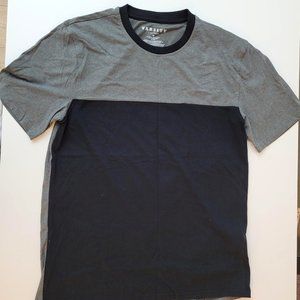 Varsity Sleepwear Tee Shirt. Black and Grey. Size M.
